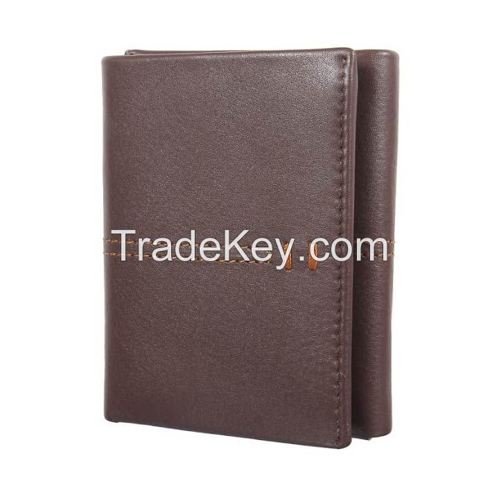 Leather Tri-Fold Wallets