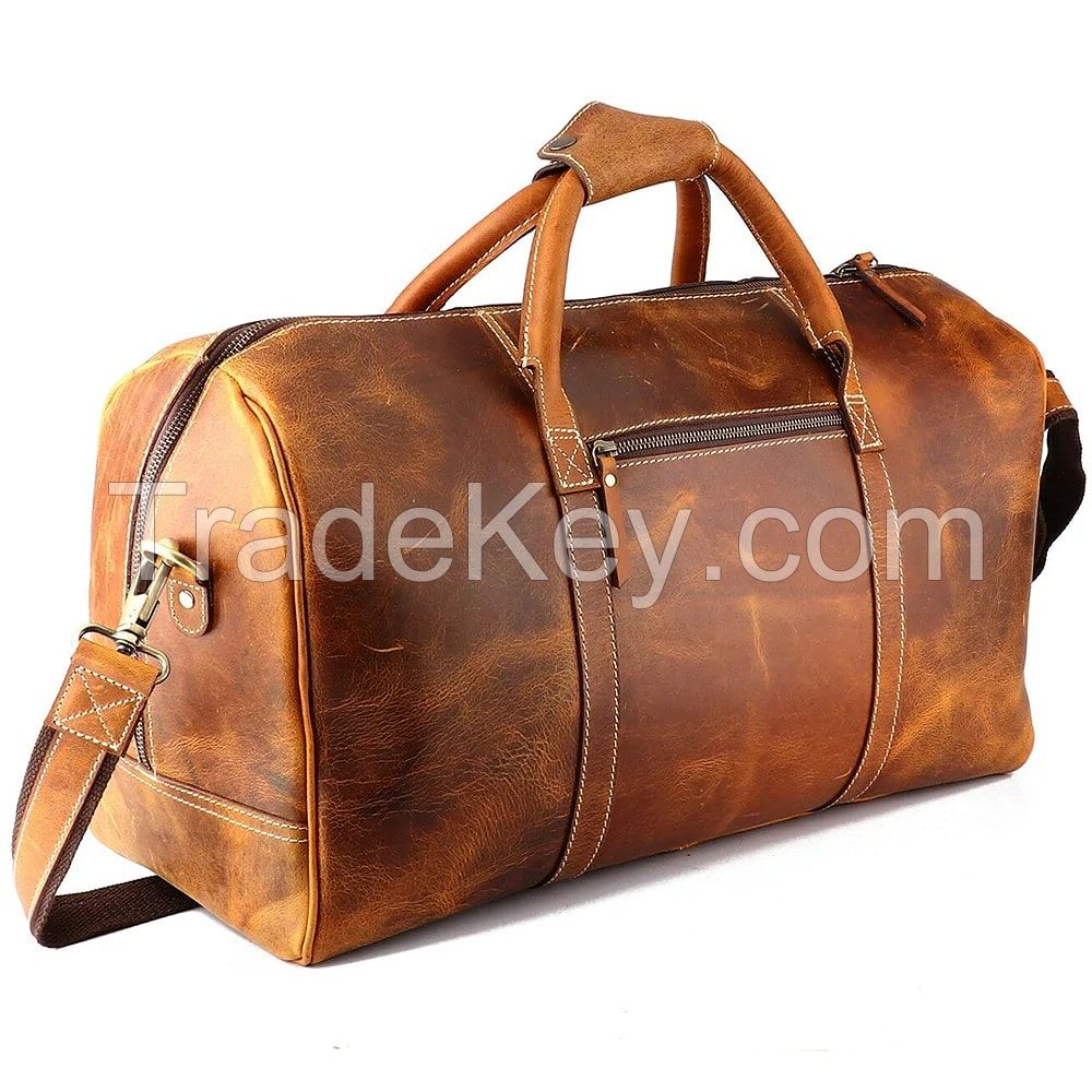 Leather Duffle Bags