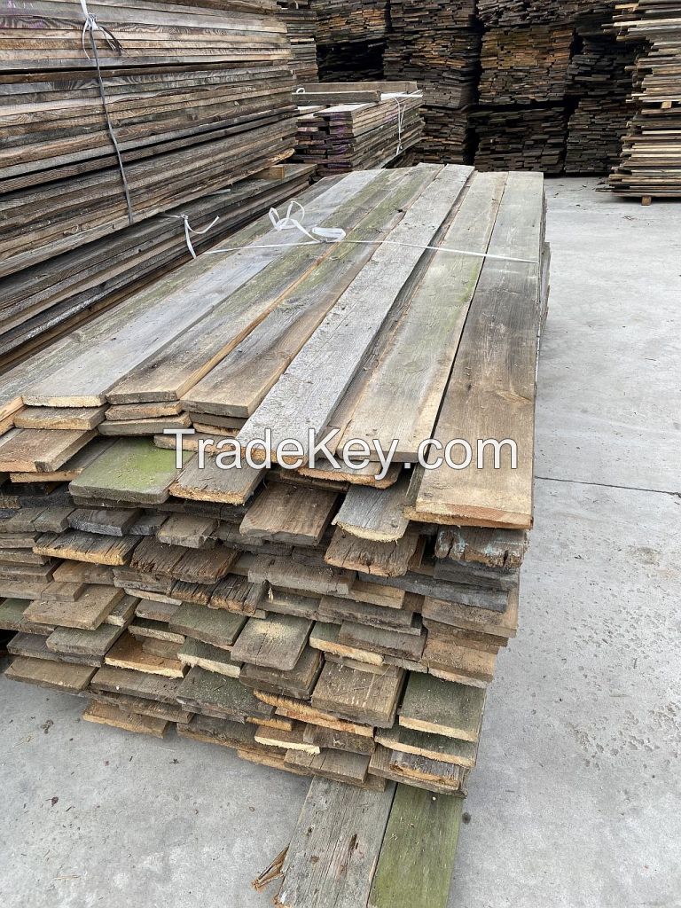 sunburnt planks, raw planks], old reclaimed wood