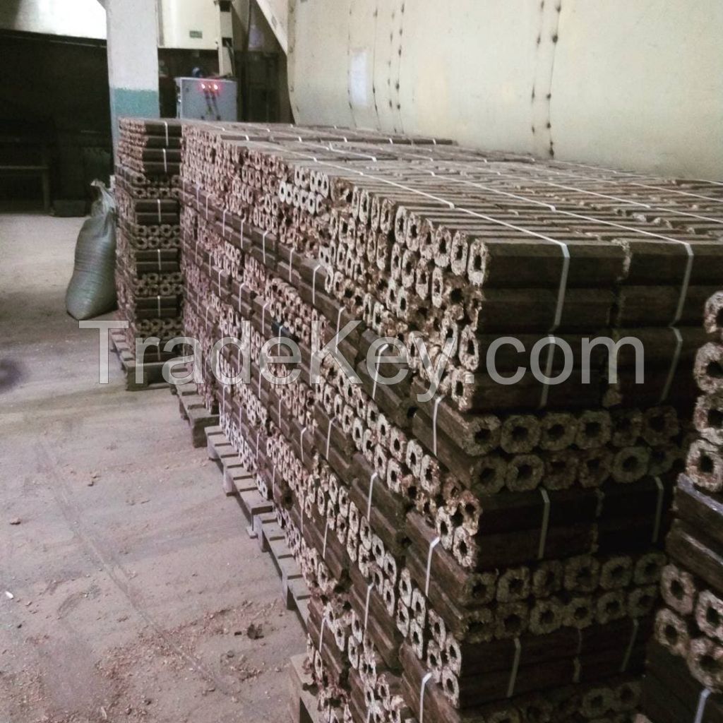 High Quality RUF Wood Briquettes/ Pink Wood Briquettes