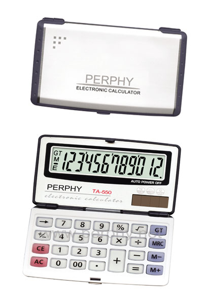 foldaway Calculator TA-550