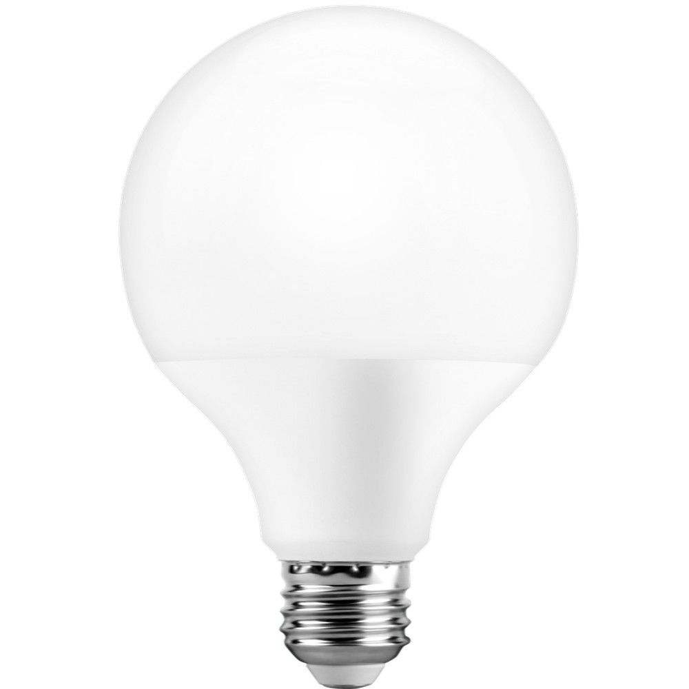 Frosted White Globe G95 12W LED Light Bulb with E27 Base
