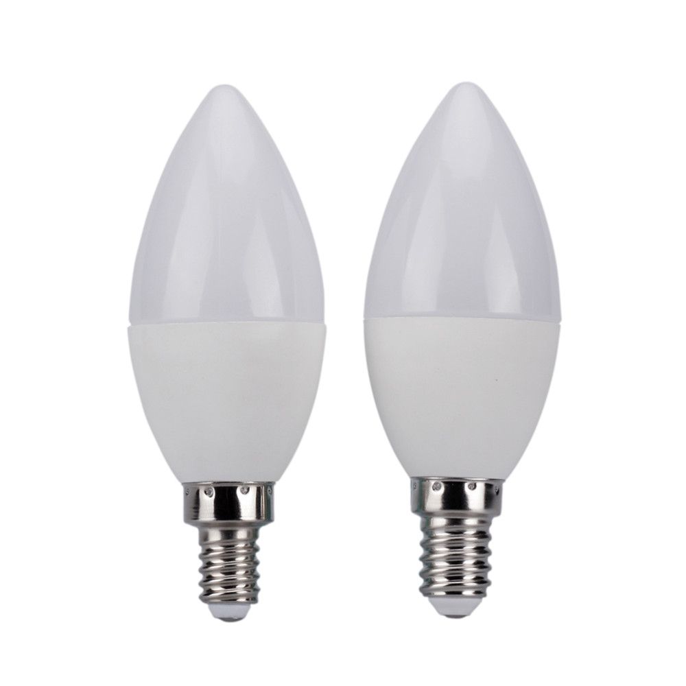 3W 5W Energy Saving LED Light Bulb Candle E12 E14 Base Model C37
