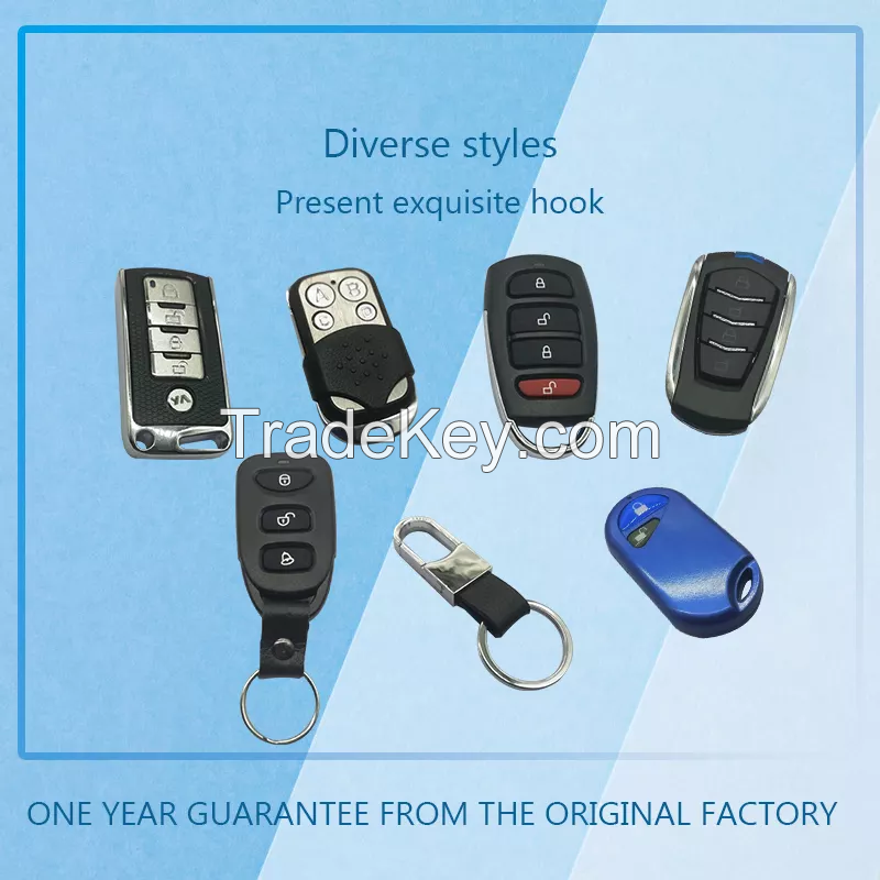 Single door and double door remote controller: silver white metal button remote controller is applicable to Kinglong Yutong bus