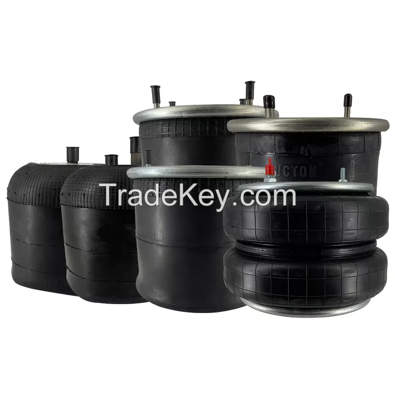 High performance rubber suspension air spring and damping spring truck rubber air bag OEM customized air bag
