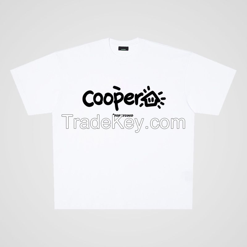 Cartoon anime oversize short sleeve t-shirt (Cooper Retro)