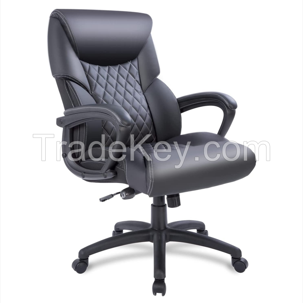 Ergonomic Desk Chair Office Chair for Heavy People 360 Swivel Manager Chair