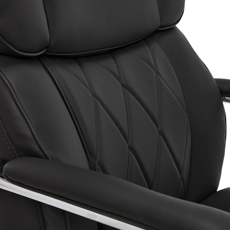 Swivel Thick High-Back PU Leather Ergonomic Racing Office Meeting Chair
