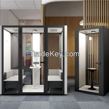 Soundproof Pods For Offices - L Size      Acoustic Office Pods       