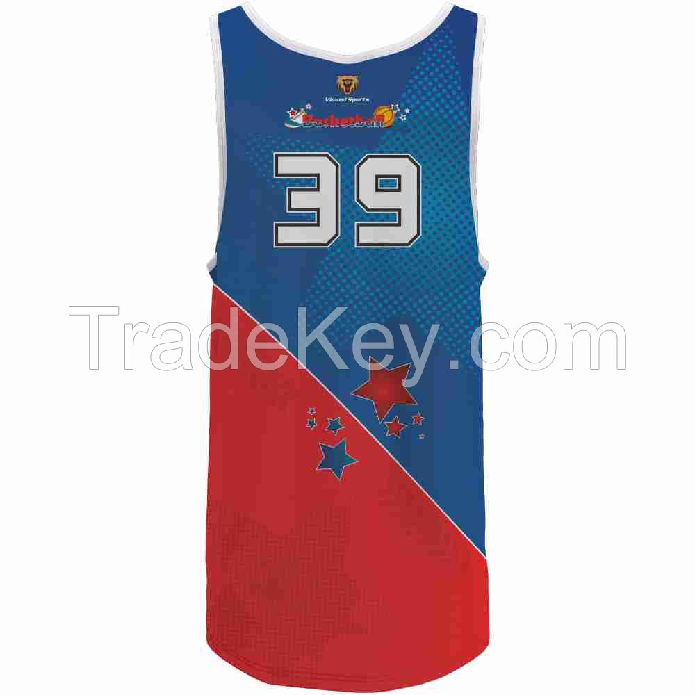 sublimation basketball uniform