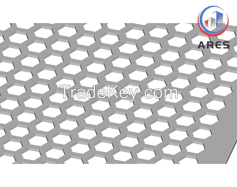 Hexagonal Perforated Expanded Sheet Metal for Window Safety HJP-6535