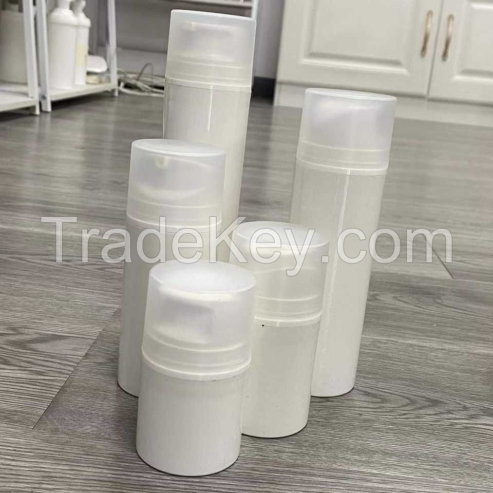30ml 50ml 100ml 150ml 200ml plastic airless pump bottle lotion facial cleanser bottle skincare packaging