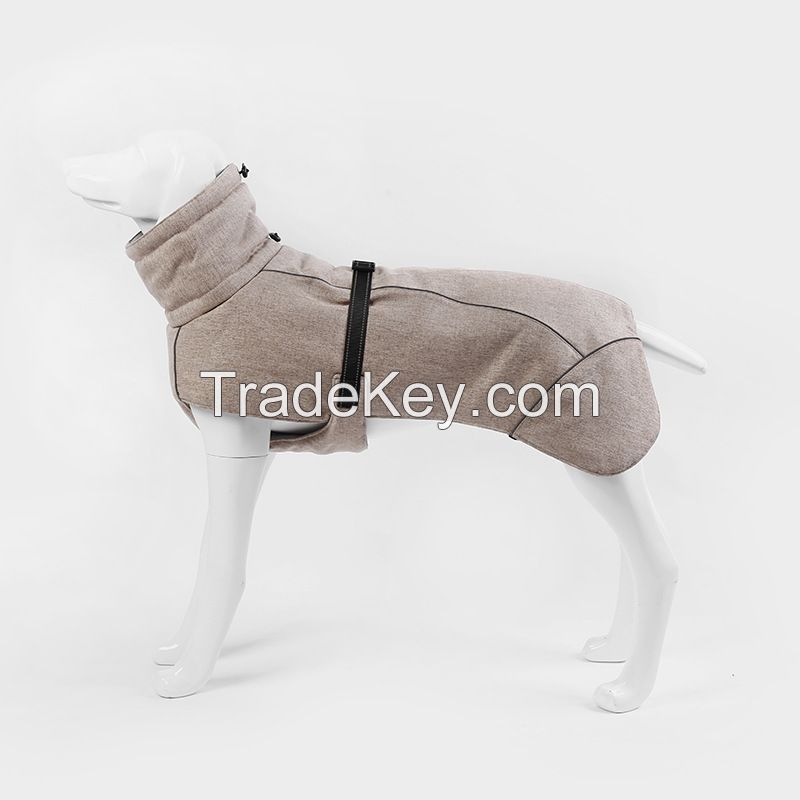 Deardogs soft warm belly cotton-padded jacket.Ordering products can be contacted by email.