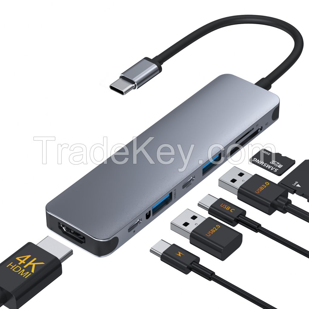 USB C to HDMI Multi-ports HubsTYPE C portable and stylish hub is designed with one 4K 30Hz HDMI port, 2 USB 3.0 ports, one 87W USB C charging port, which is pefect for MacBook Pro 2018/ 2017/ 2016/New MacBook 2016, Dell XPS13/XPS15/Inspiron 15 7000/Inspir