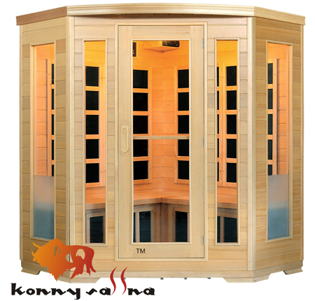 3 PERSON CORNER INFRARED SAUNA