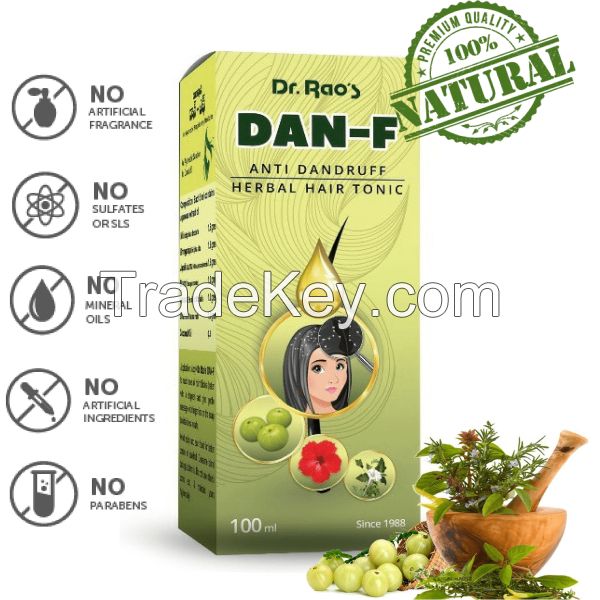 Dan-F AYURVEDIC ANTI-DANDRUFF Hair Tonic