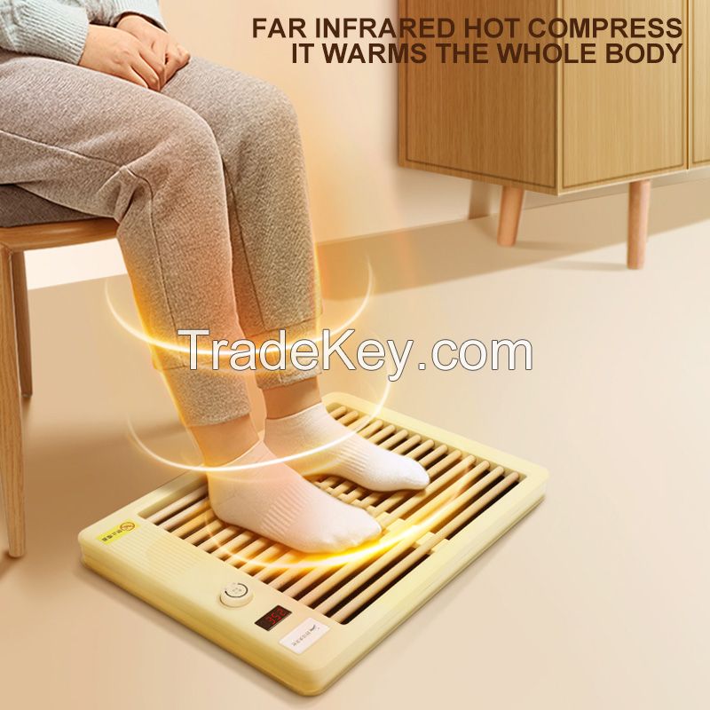Customization Can Be Contacted by Email.Crystal alkene far infrared semiconductor microcrystalline heating glass foot warmer.