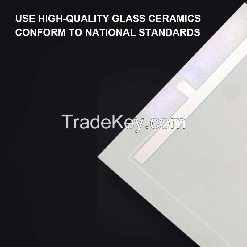 Customization Can Be Contacted by Email.Crystal white microcrystalline custom decorative painting semiconductor heating glass.
