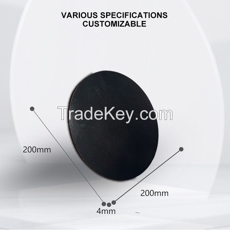 Customization Can Be Contacted by Email.Crystal 24V black microcrystalline semiconductor heating glass wafer.