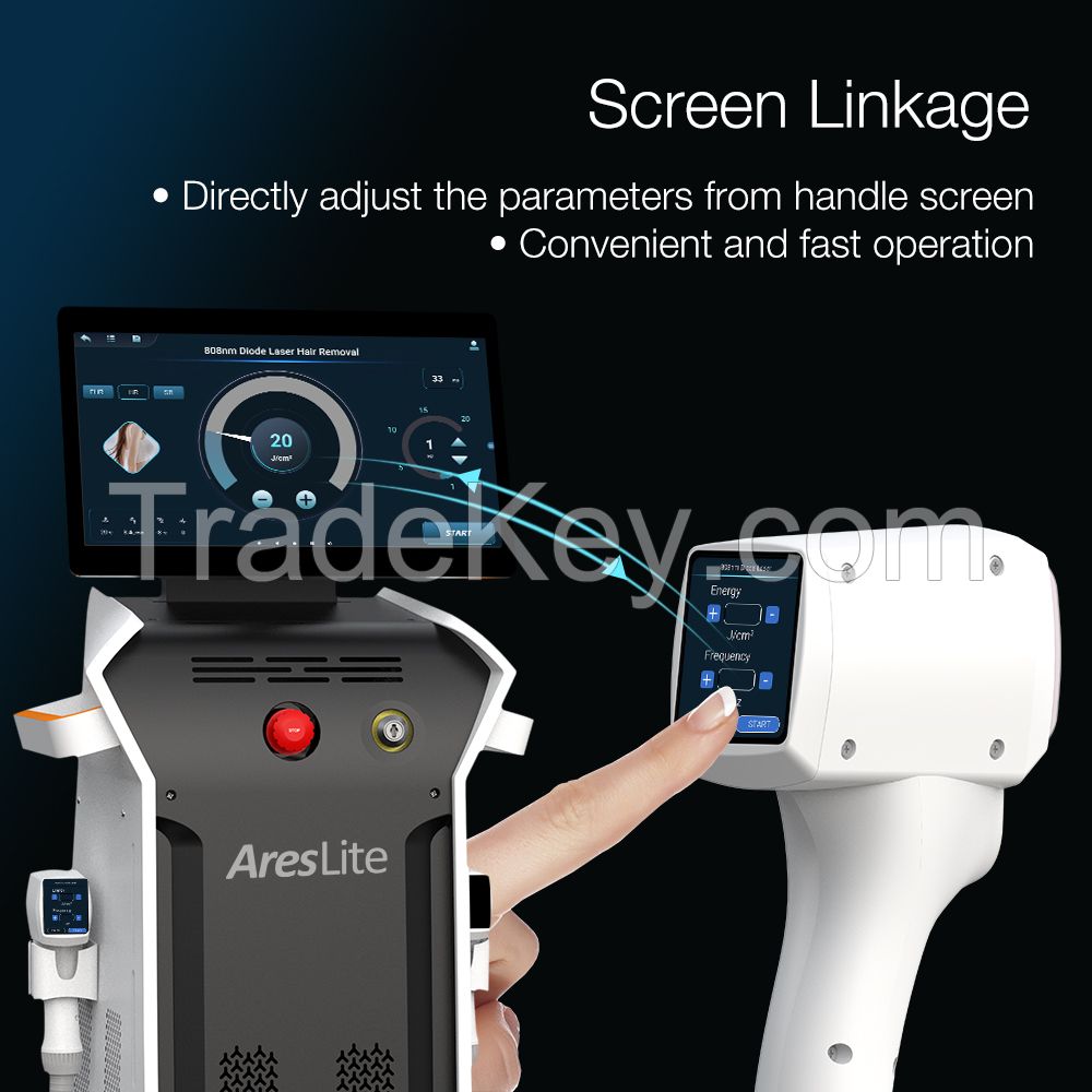 AresLite Non Crystal Technology Diode Laser Hair Removal Machine