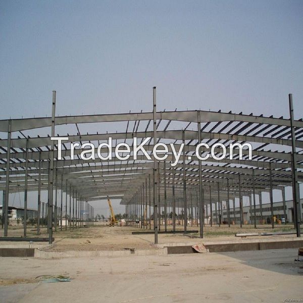 Fabricated steel member for workshop made in china