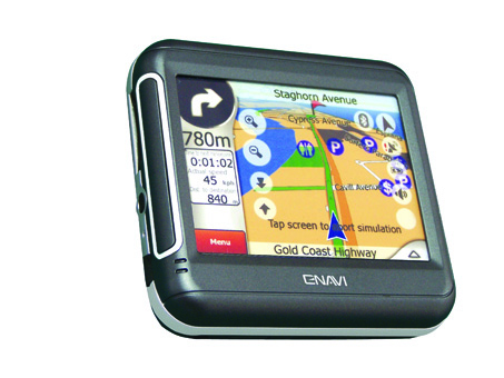 in-car GPS navigation