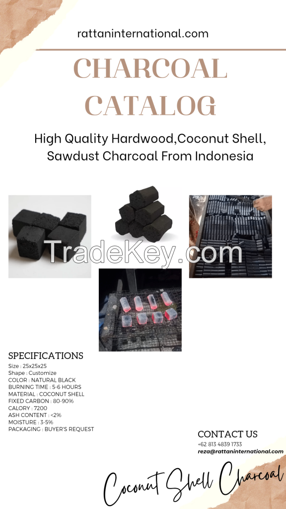 CHARCOAL PRODUCT FROM INDONESIA