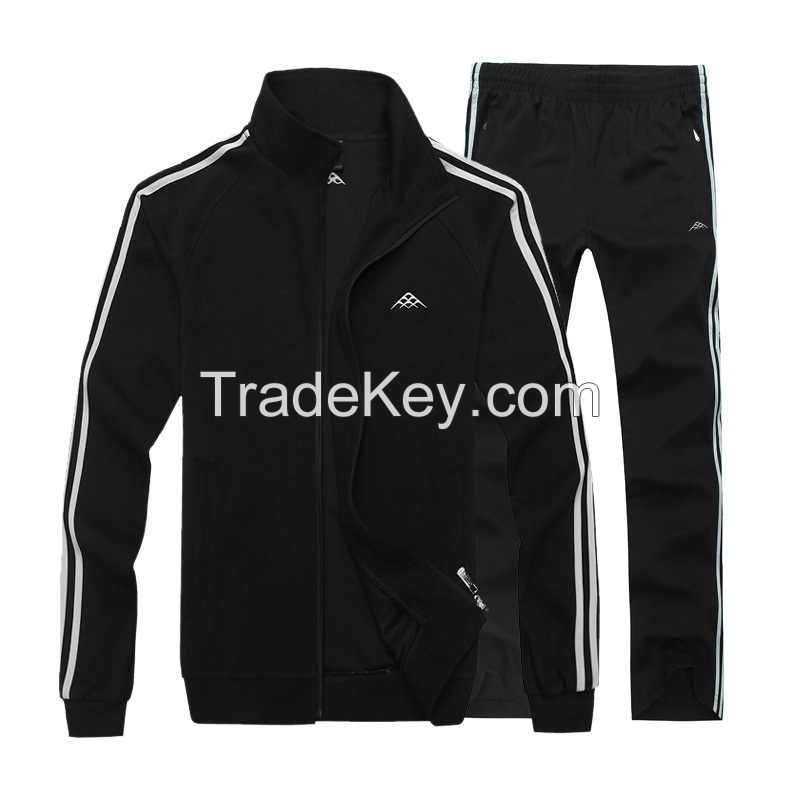 Good quality Factory blank tracksuit Custom Mens Design Your Own Jogging Suit Wholesale Plain Tracksuit