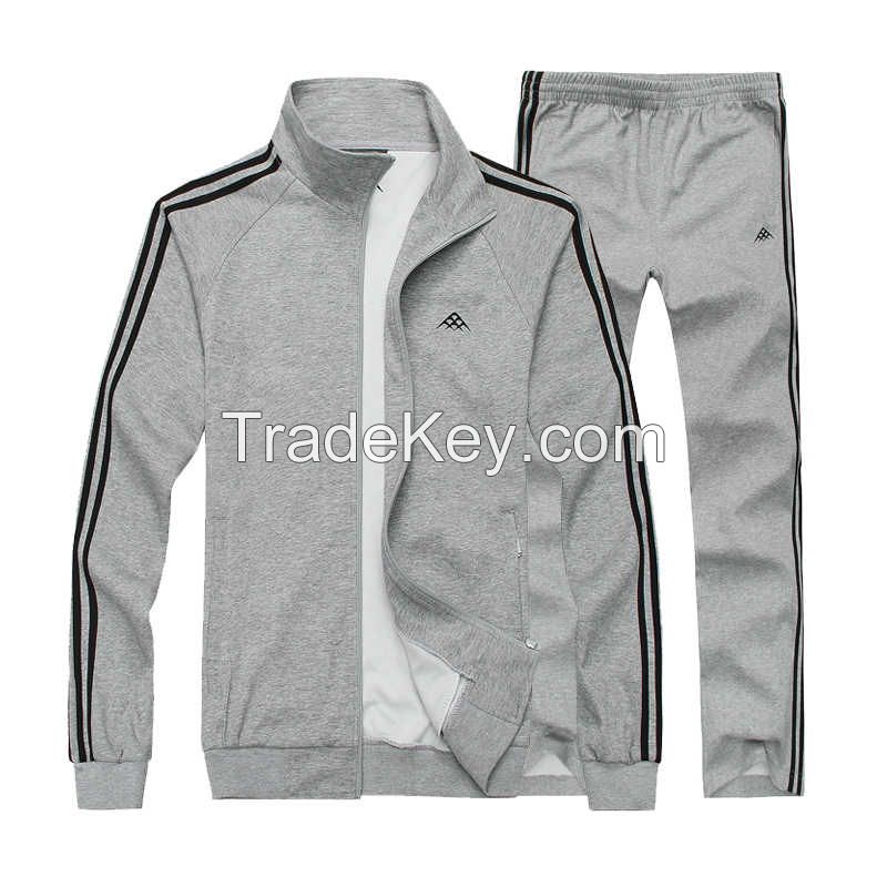 Good quality Factory blank tracksuit Custom Mens Design Your Own Jogging Suit Wholesale Plain Tracksuit