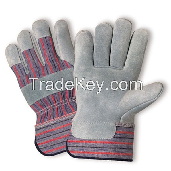 High quality Cowhide Leather Working Welding Gloves with Safety Protective