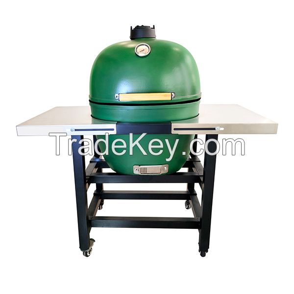 Upgrade 20 inch Ceramic Grill with Cart