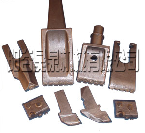 Foundation drilling tools(flat cutter teeth for drill auger)
