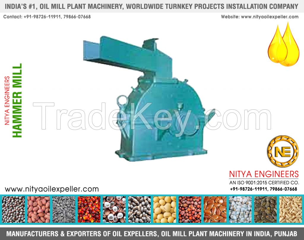 Hammer Mill Manufacturers Exporters in India