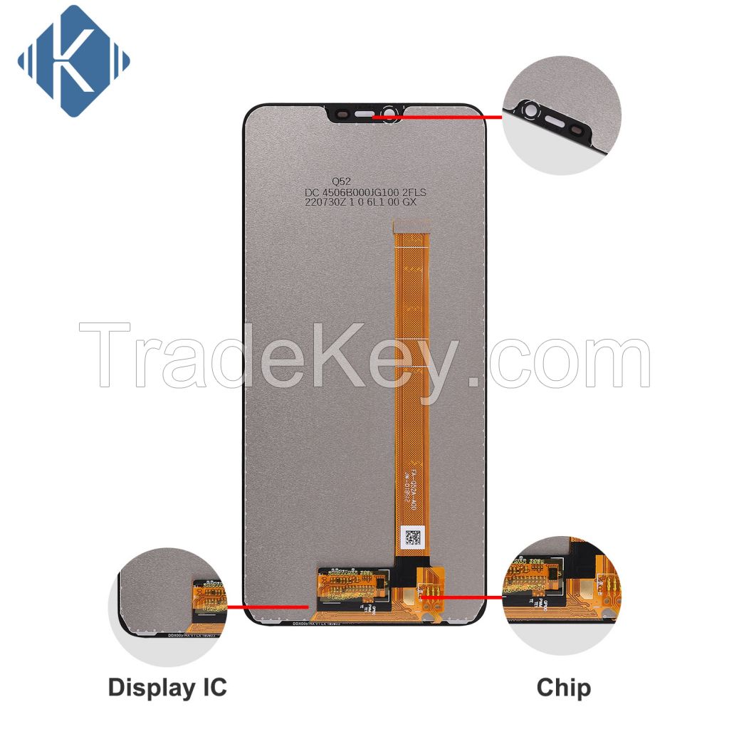smartphone replacement lcd screen for OPPO A5 mobile phone LCD manufacture in china