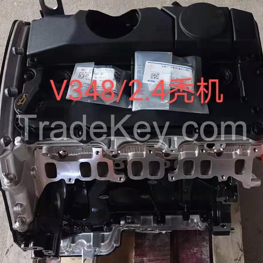 JMC V348 auto parts 4d22 new diesel DC1Q-6006-AA long block sub engine for FORD Transit 2.4 2.2 engine