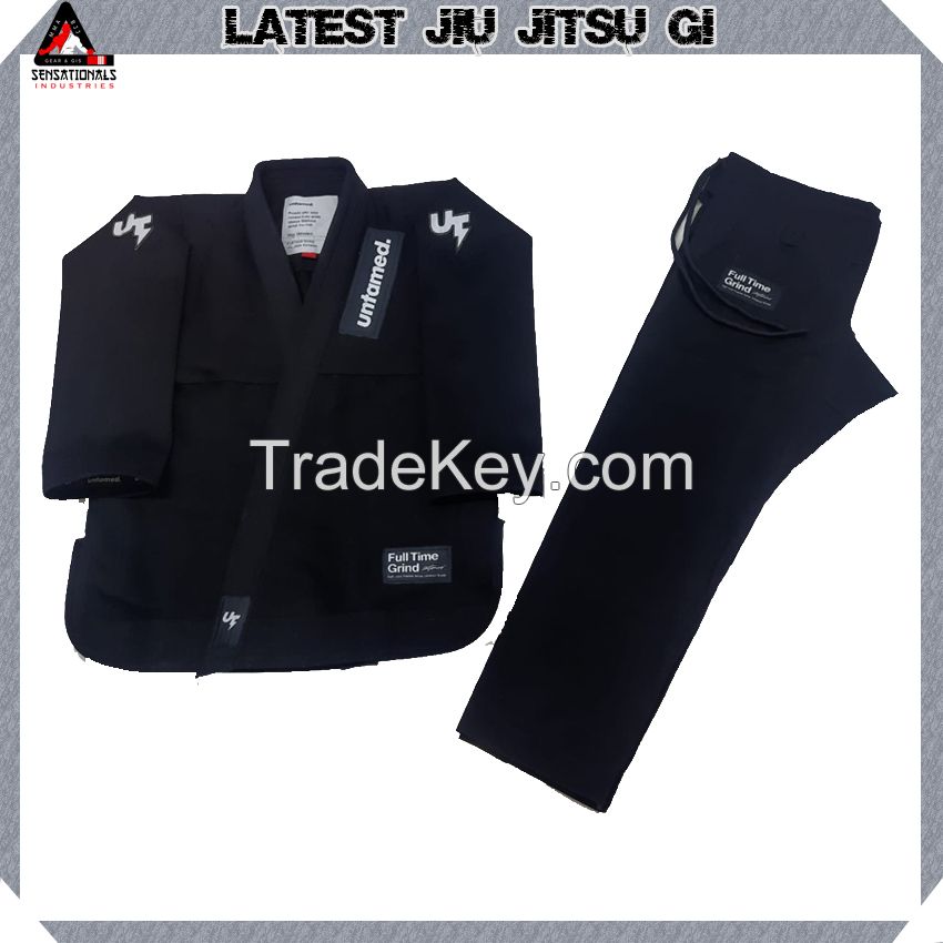 BJJ GI LATEST DESIGN WITH ROUNDED BOTTOM