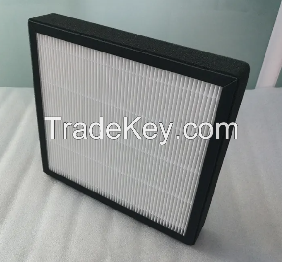Hot Selling Hepa Filter cloth Dust Pm2.5 Remove Formaldehyde Hepa Air Filter With Activated Carbon