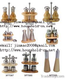 Salt and Pepper Mill  set  electric spice mill magnetic canisters