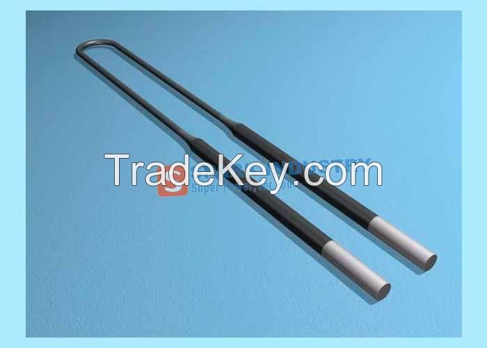 High Temperature Electric Molybdenum Disilicide Heating Element Rod U Type