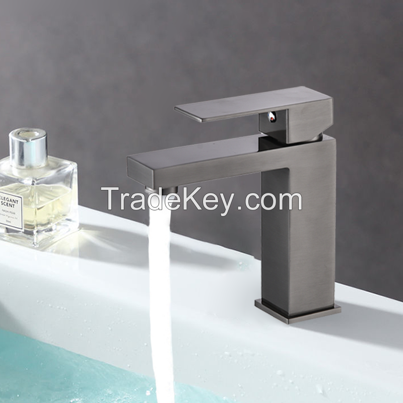 1101 Big square basin faucet