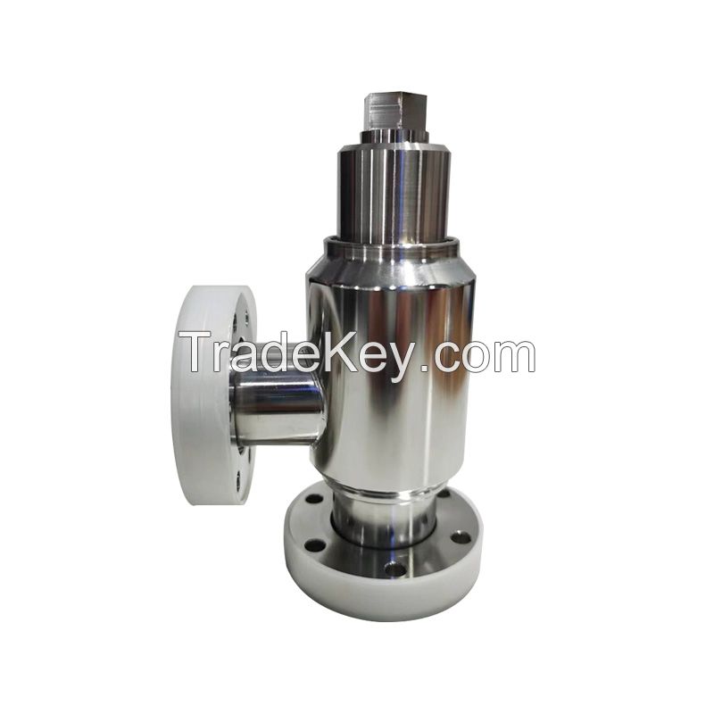 Vacuum All Metal Angle Valve Stainless Steel angle valve please contact customer service to place an order)