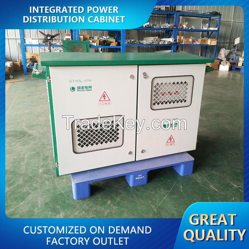 Waterproof distribution cabinet Outdoor integrated distribution box DJP integrated power distribution cabinet