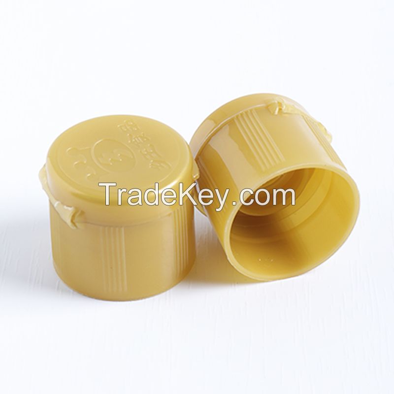 The golden one-piece cover product has high strength and good sealing, and supports customization Welcome to consult