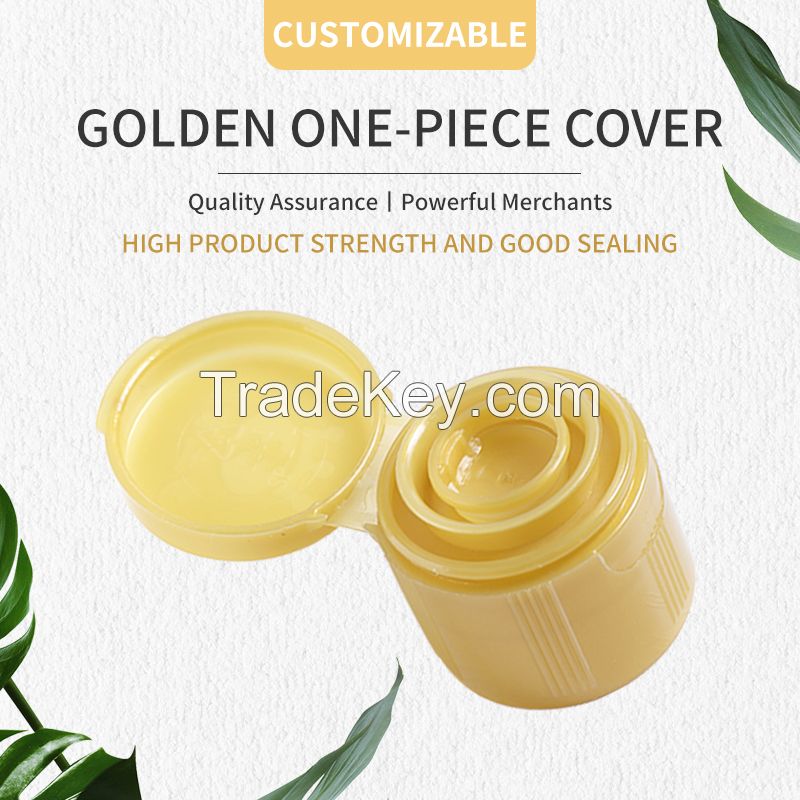 The golden one-piece cover product has high strength and good sealing, and supports customization Welcome to consult