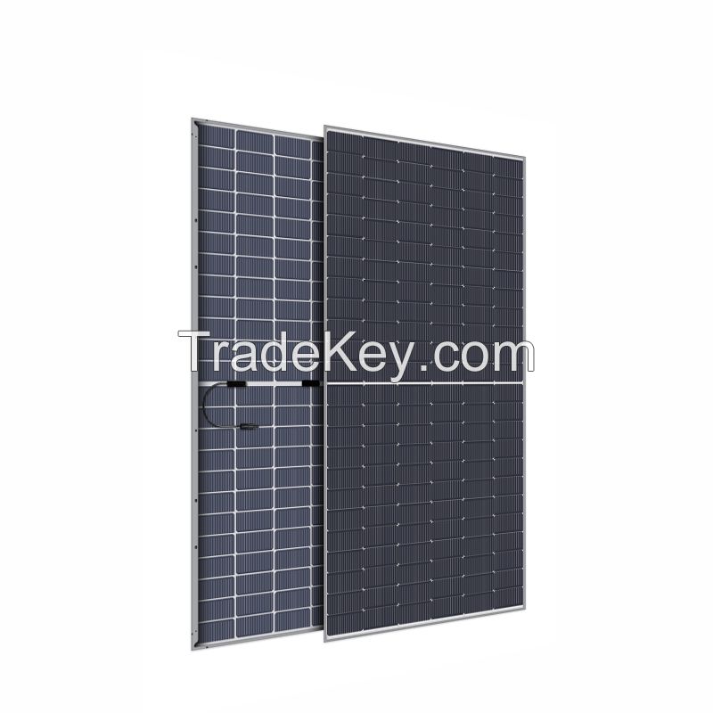 Mono 530W 535W 540W 545W 550W Bifacial 182mm Cell 144 Half-Cell Solar Panel Moudle