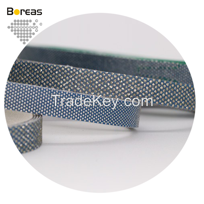 Synthetic Electroplated Bond Dimaond Sanding Belts