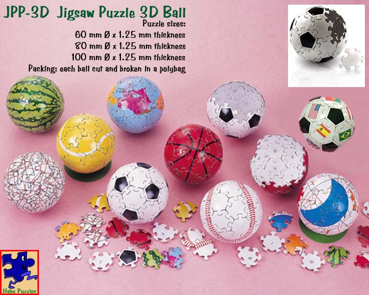 3D Jigsaw puzzle 3D Ball JPP-3D