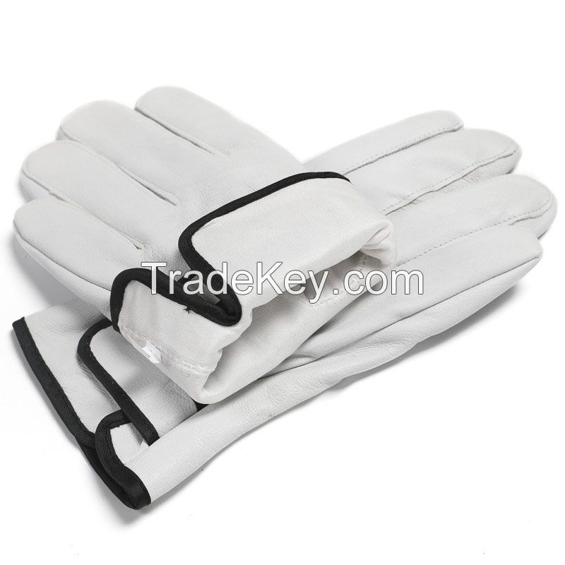 Factory Made Cheap Price High-Quality Custom Made Leather Working Gloves / New Arrival Men Leather Working Gloves