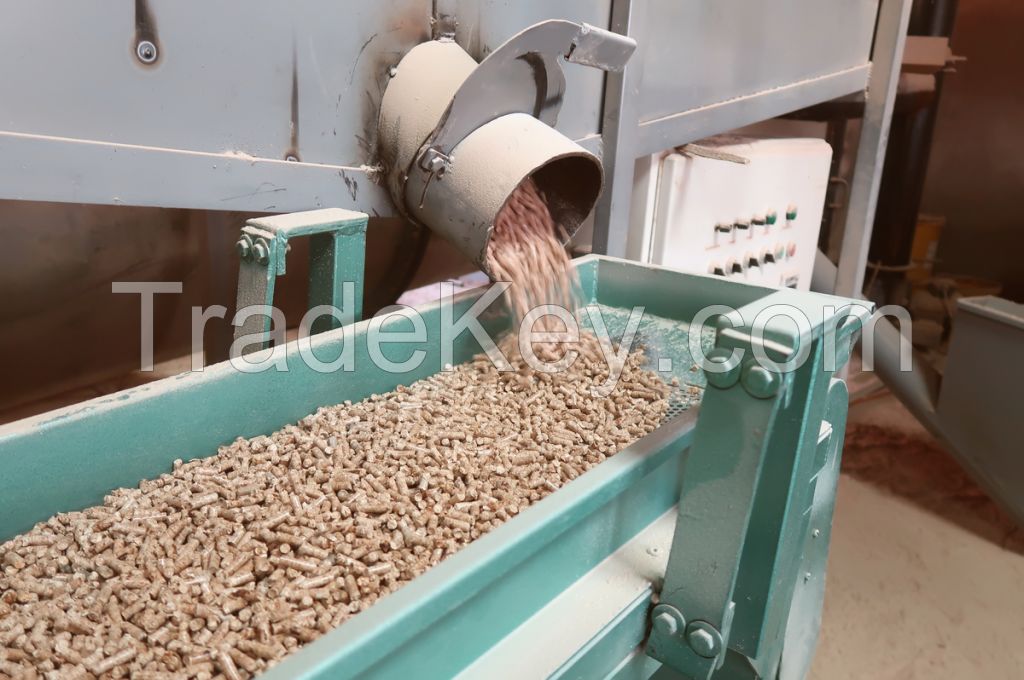 Wood pellets DIN plus (Spruce, Oak, Beech and pine)