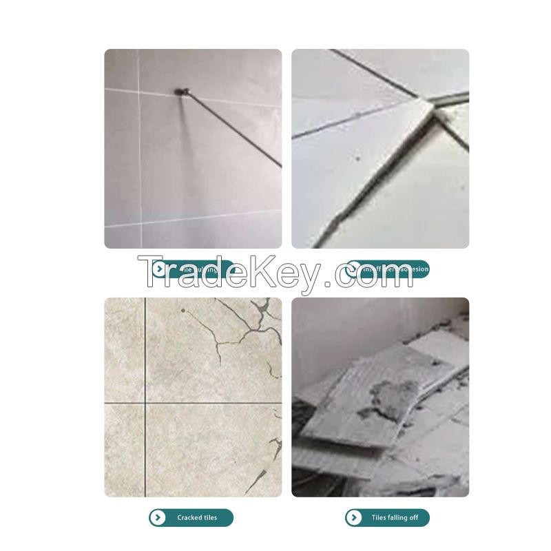 Tile adhesive water-resistant type, tile backing adhesive liquid glass tile backing adhesive tile strong adhesives